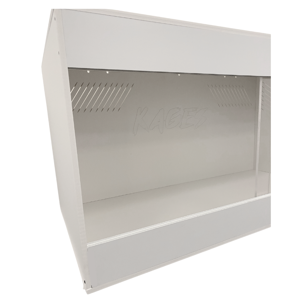 48"x24"x24" / 4'x2'x2' Premium White PVC Reptile Enclosure