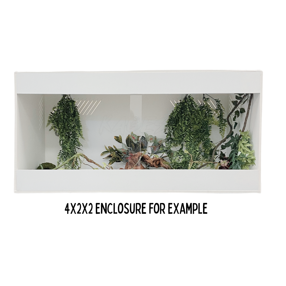 Insulated reptile enclosure best sale