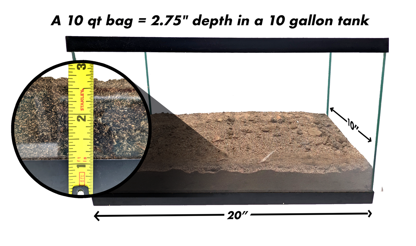 Josh's Frogs BioBedding DESERT Bioactive Substrate (10 quarts)