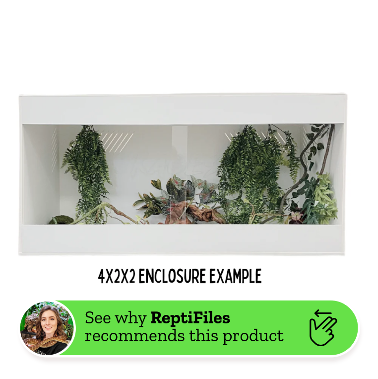 36"x24"x24" / 3'x2'x2' Premium White PVC Reptile Enclosure