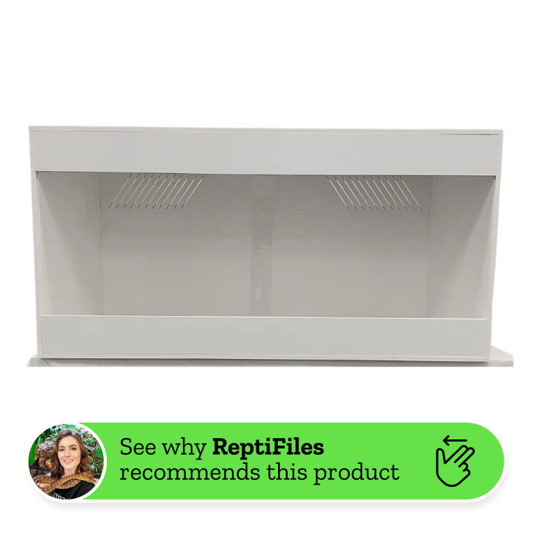 48"x24"x24" / 4'x2'x2' Premium White PVC Reptile Enclosure