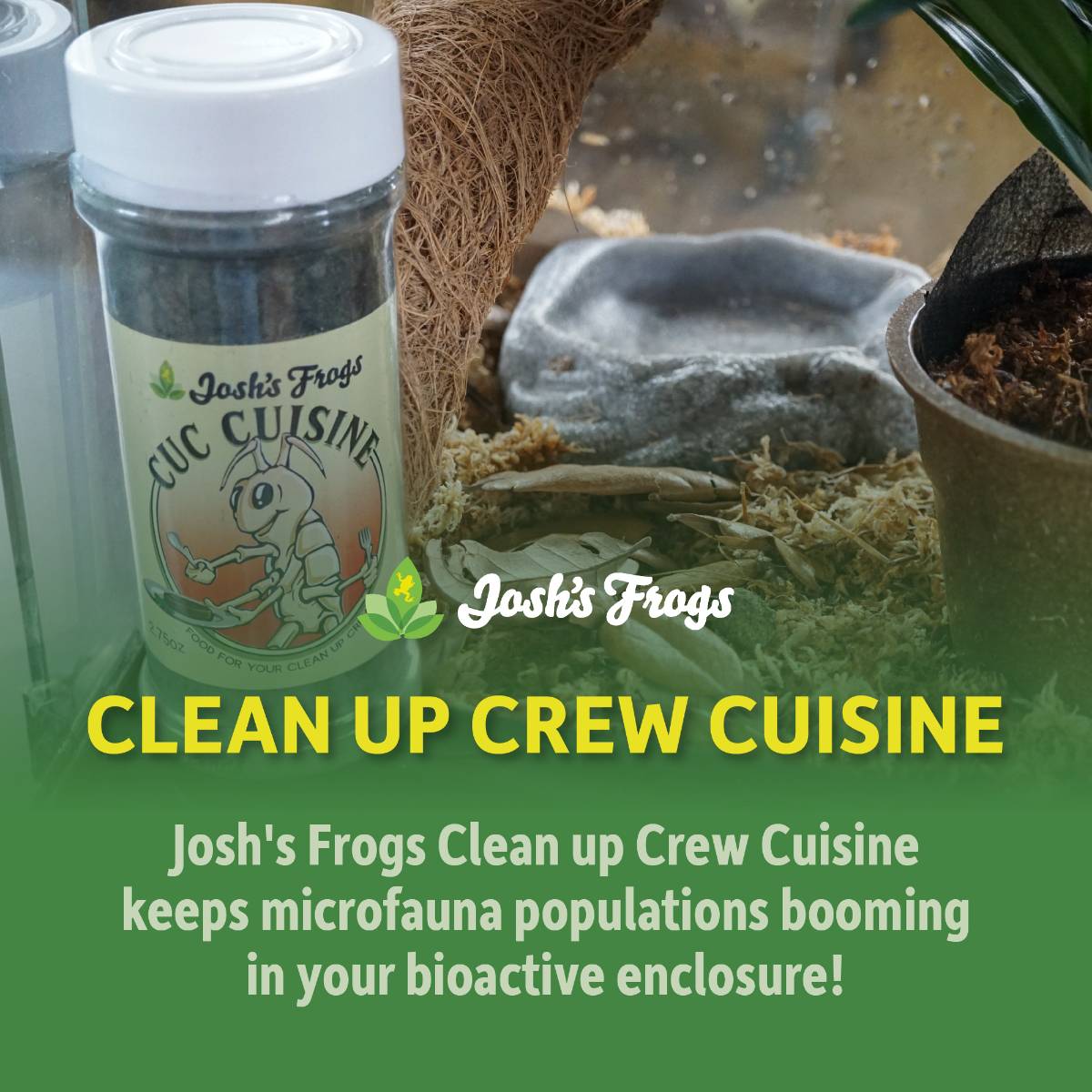 Josh's Frogs Clean-Up Crew Cuisine (2.75 oz)