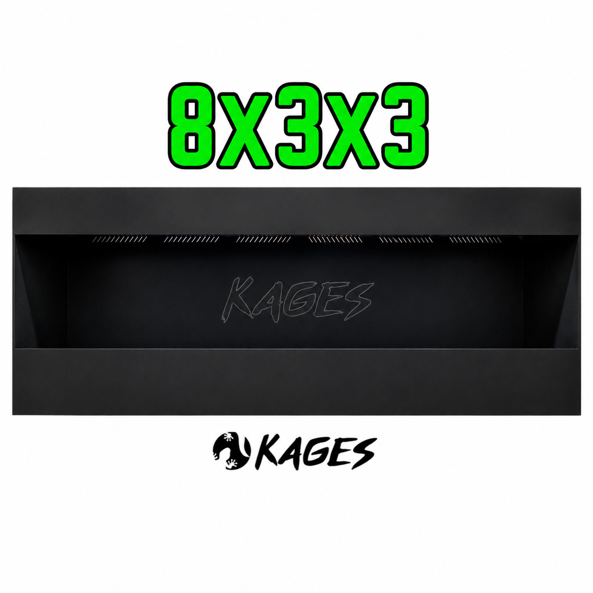 96"x36"x36" / 8'x3'x3' Premium PVC Reptile Enclosure