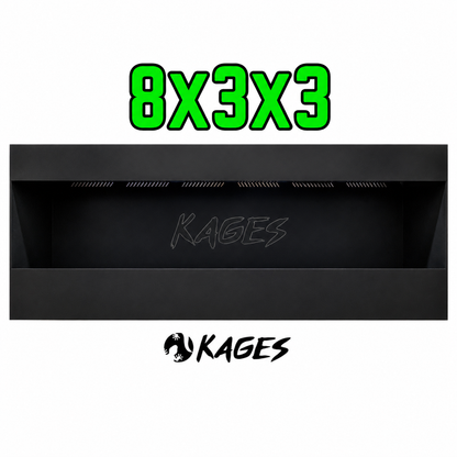 96"x36"x36" / 8'x3'x3' Premium PVC Reptile Enclosure