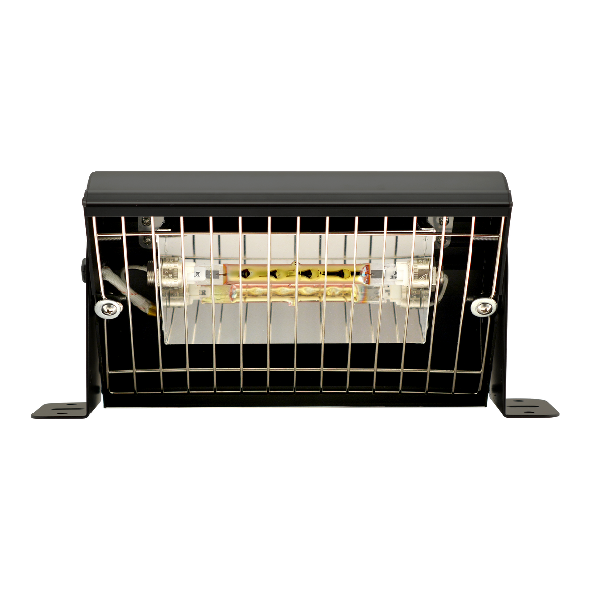 REPTILE SYSTEMS Gold Infrared Reptile Basking Lamp, Heat IRA / IRB Low-Light Output