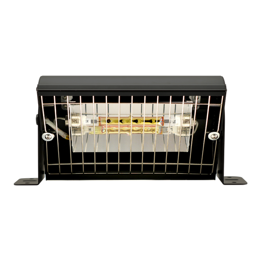 REPTILE SYSTEMS Gold Infrared Reptile Basking Lamp, Heat IRA / IRB Low-Light Output