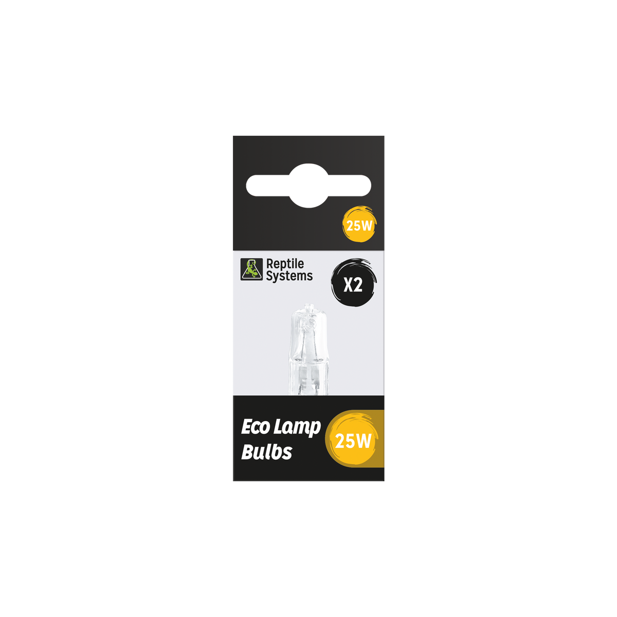 REPTILE SYSTEMS Replacement Eco Halogen G9 Bulbs - White (2 Pack)