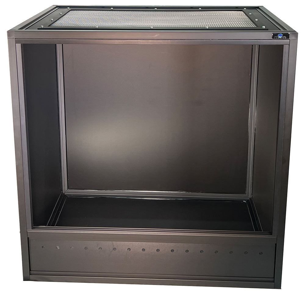 Essential 3 x 2 x 3 Vertical PVC and Aluminum Enclosure - Front