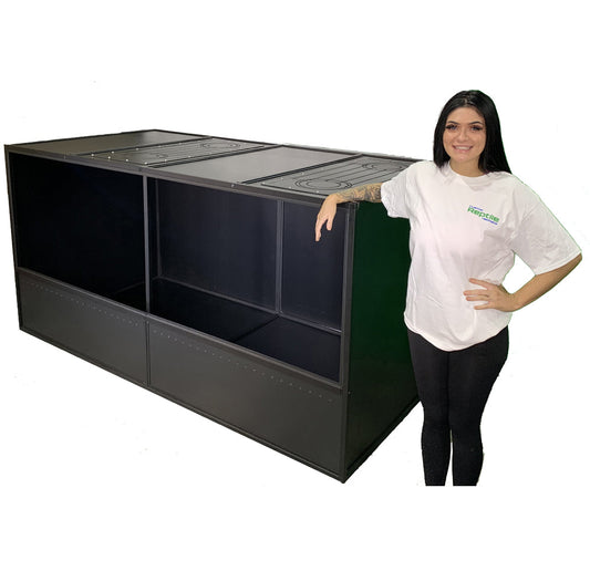 Essential 8 Foot PVC & Aluminum Enclosure - 96 L x 48 W x 48 H