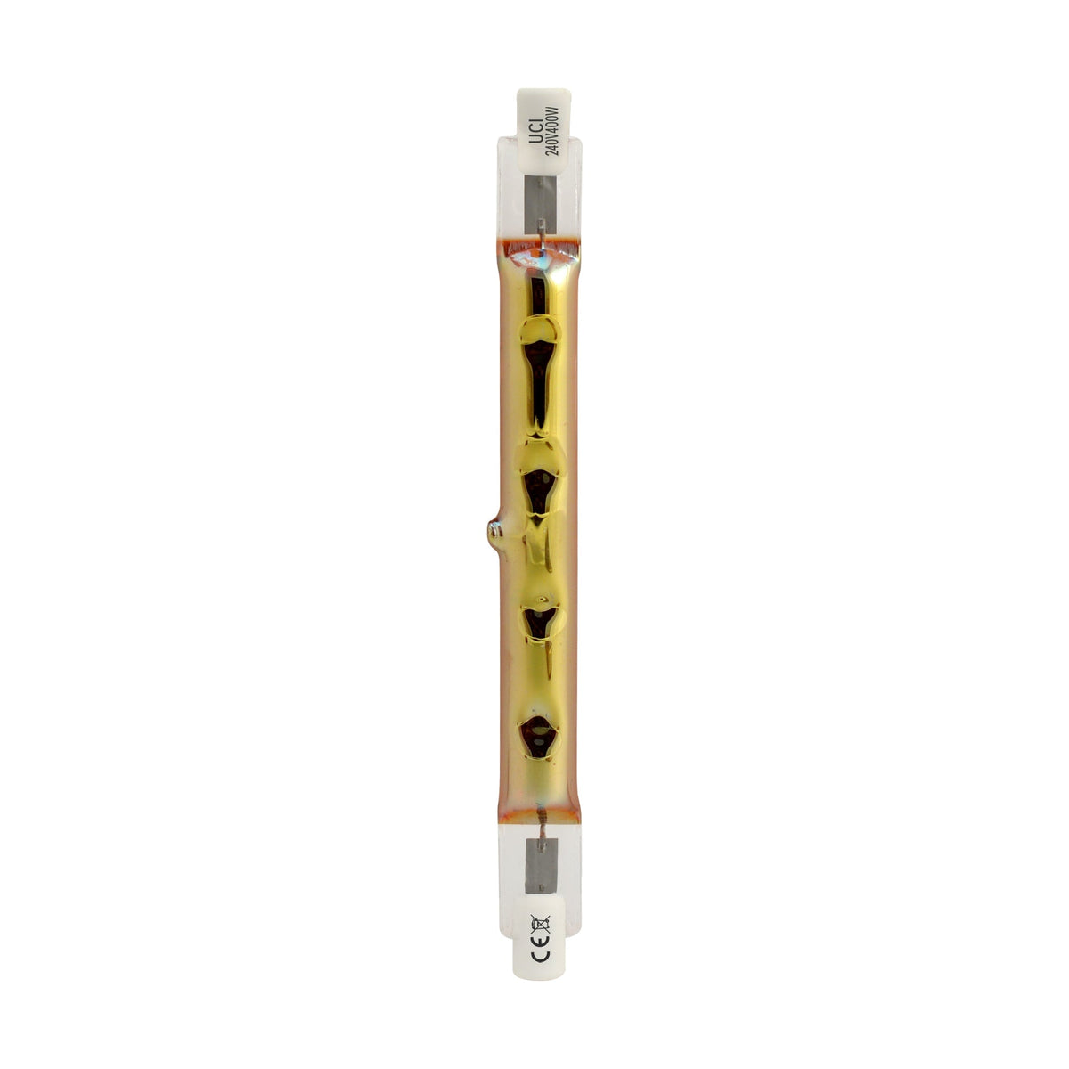 REPTILE SYSTEMS Gold Infrared Reptile Basking Lamp, Heat IRA / IRB Low-Light Output