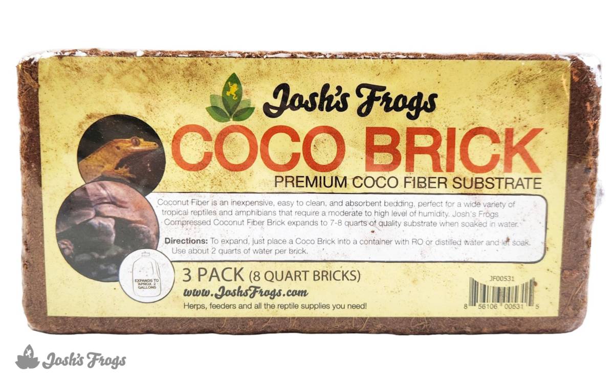 Josh's Frogs Coco Cradle Brick (3 Pack)