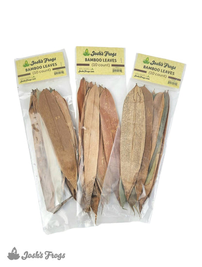 Josh's Frogs Dried Bamboo Leaf Litter (10 leaves)