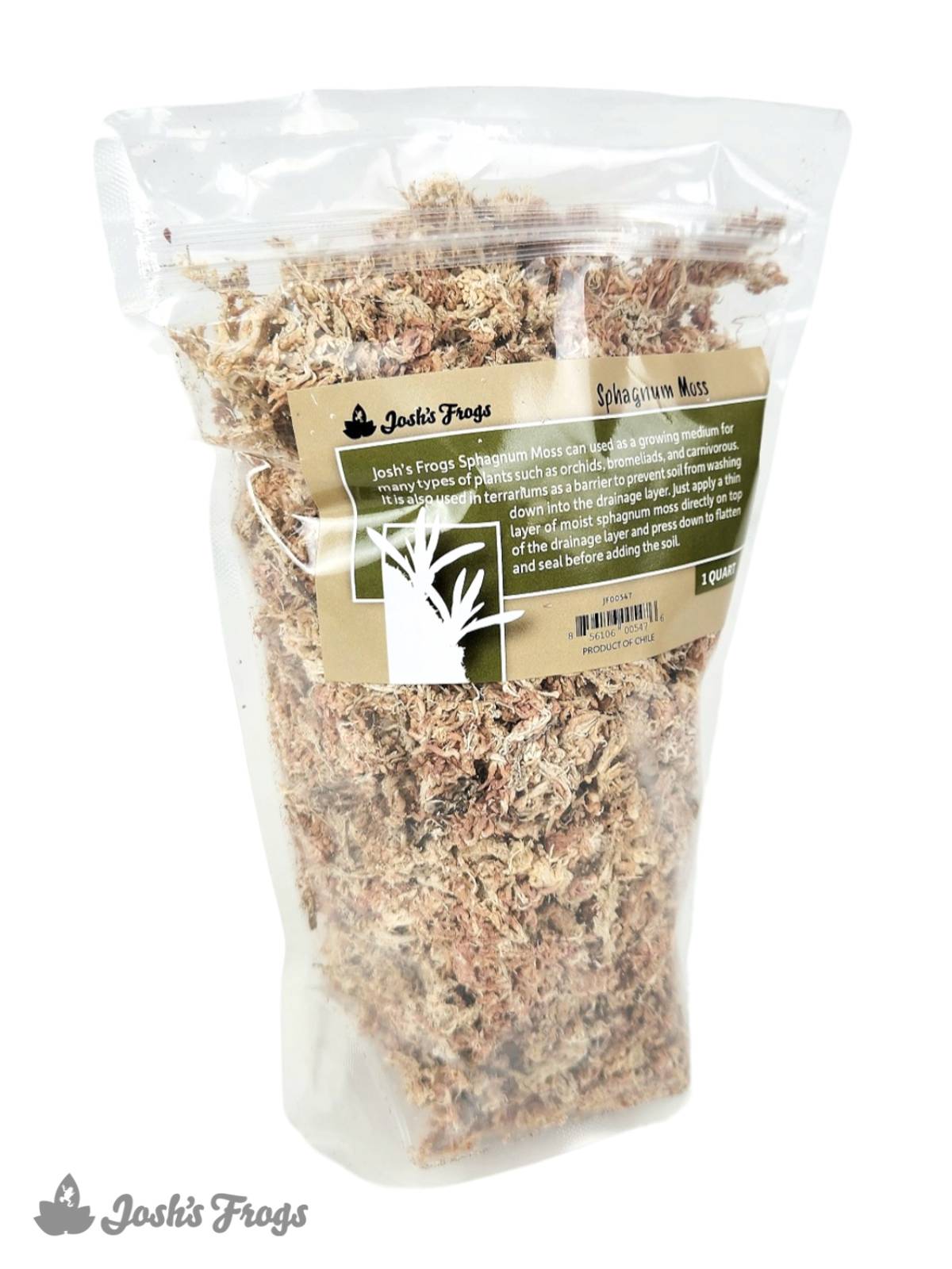 Josh's Frogs Sphagnum Moss (1 quart)