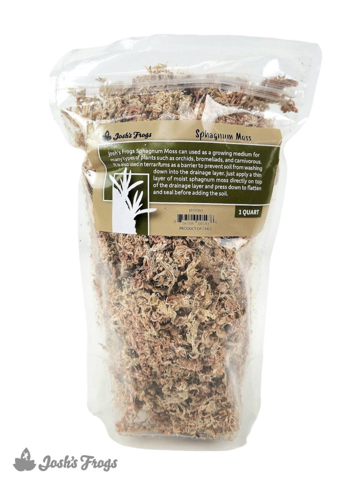 Josh's Frogs Sphagnum Moss (1 quart)