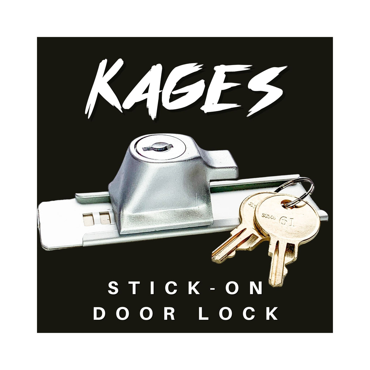 Stick-On Lock & Door Handles Bundle