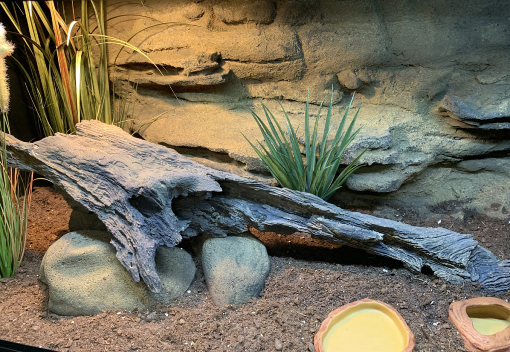 Large Artificial Log for Basking