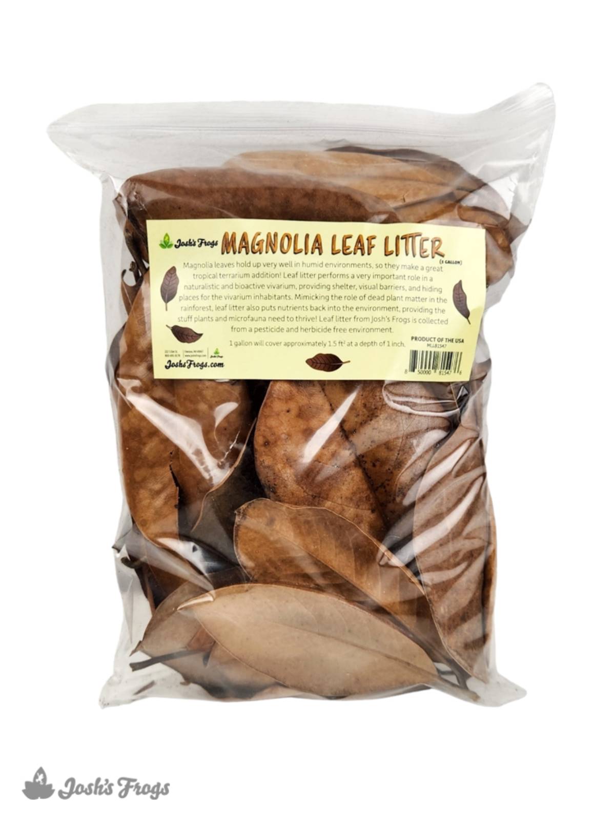 Magnolia Leaf Litter (1 gallon)