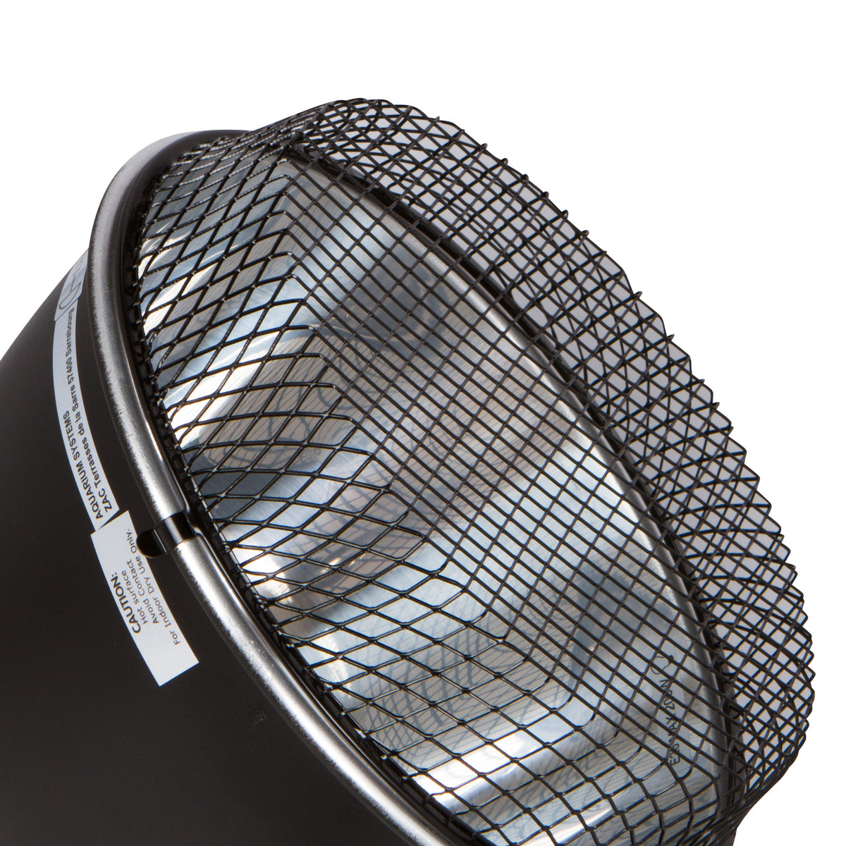 REPTILE SYSTEMS Hanging Clamp Lamp with Ceramic Reflector - BLACK, Reptile Heat Lamp Holder
