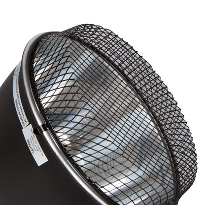 REPTILE SYSTEMS Hanging Clamp Lamp with Ceramic Reflector - BLACK, Reptile Heat Lamp Holder