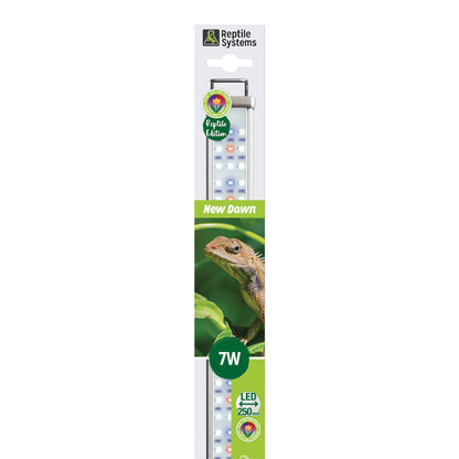 REPTILE SYSTEMS Full-Spectrum New Dawn Proten LED Lamp for Terrarium, 6500K Plant Grow Light