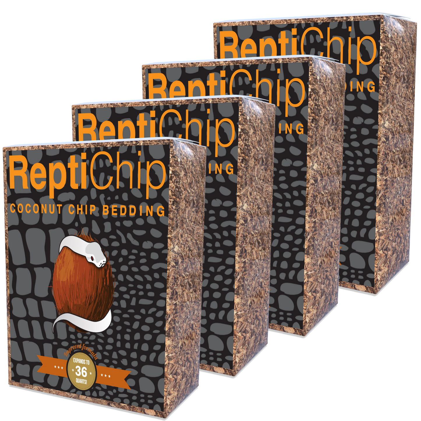 ReptiChip Coarse Coconut Chip Mix; Bagged