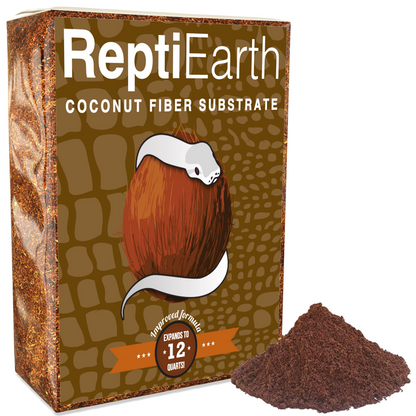 ReptiEarth Fine Coconut Fiber Mix; Bagged