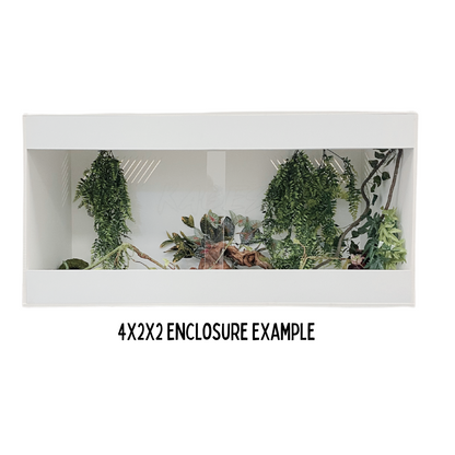 36"x24"x24" / 3'x2'x2' Premium White PVC Reptile Enclosure