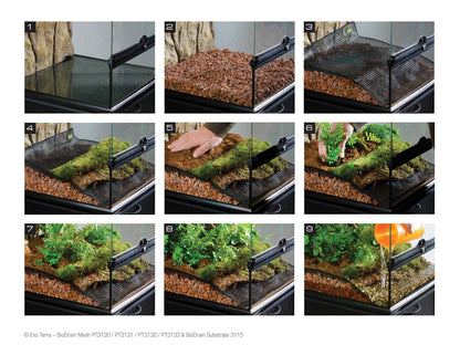 Exo Terra Bio Drain Terrarium Draining Substrate (2.6 Quarts/4.4 lbs)
