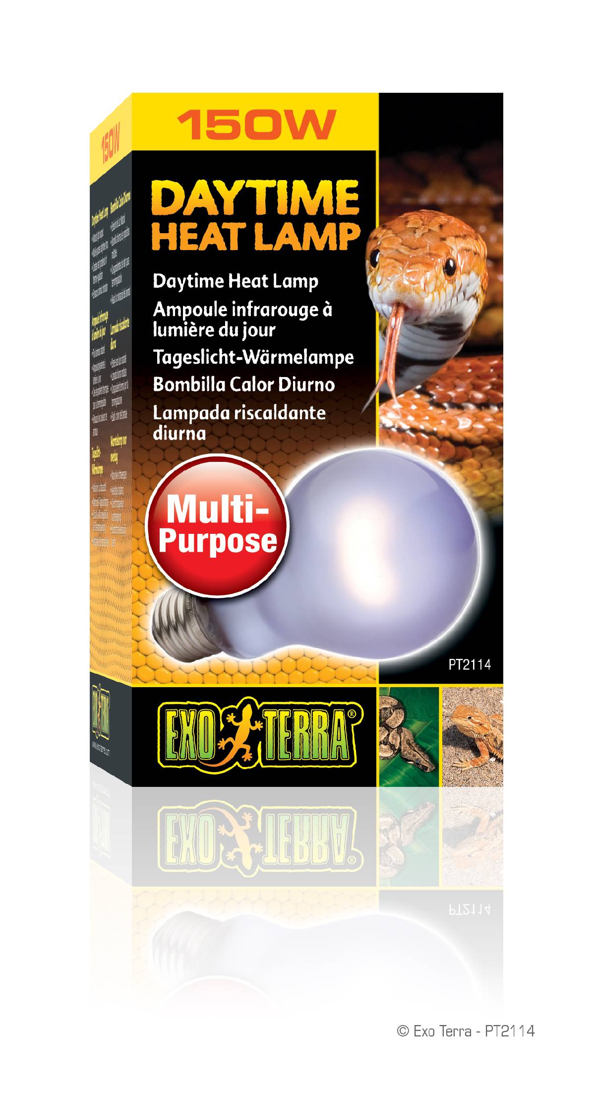 Exo Terra Daytime Heat Lamp (150 Watt)
