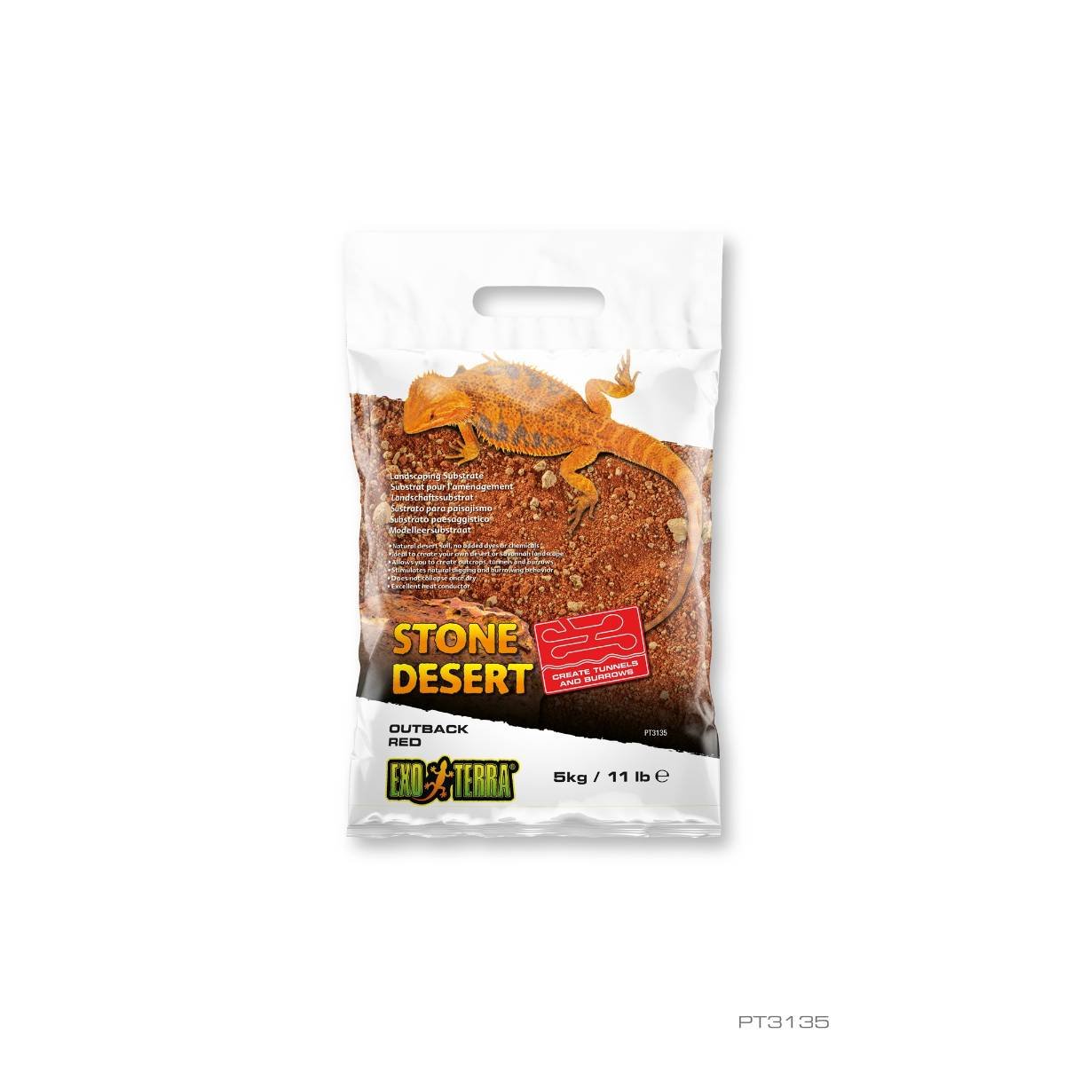 Exo Terra Stone Desert Landscaping Substrate (Outback Red - 11 lbs)