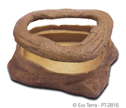 Exo Terra Escape-Proof Worm Dish Mealworm Feeder