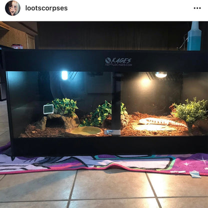 48"x24"x24" / 4'x2'x2' Premium PVC Reptile Enclosure