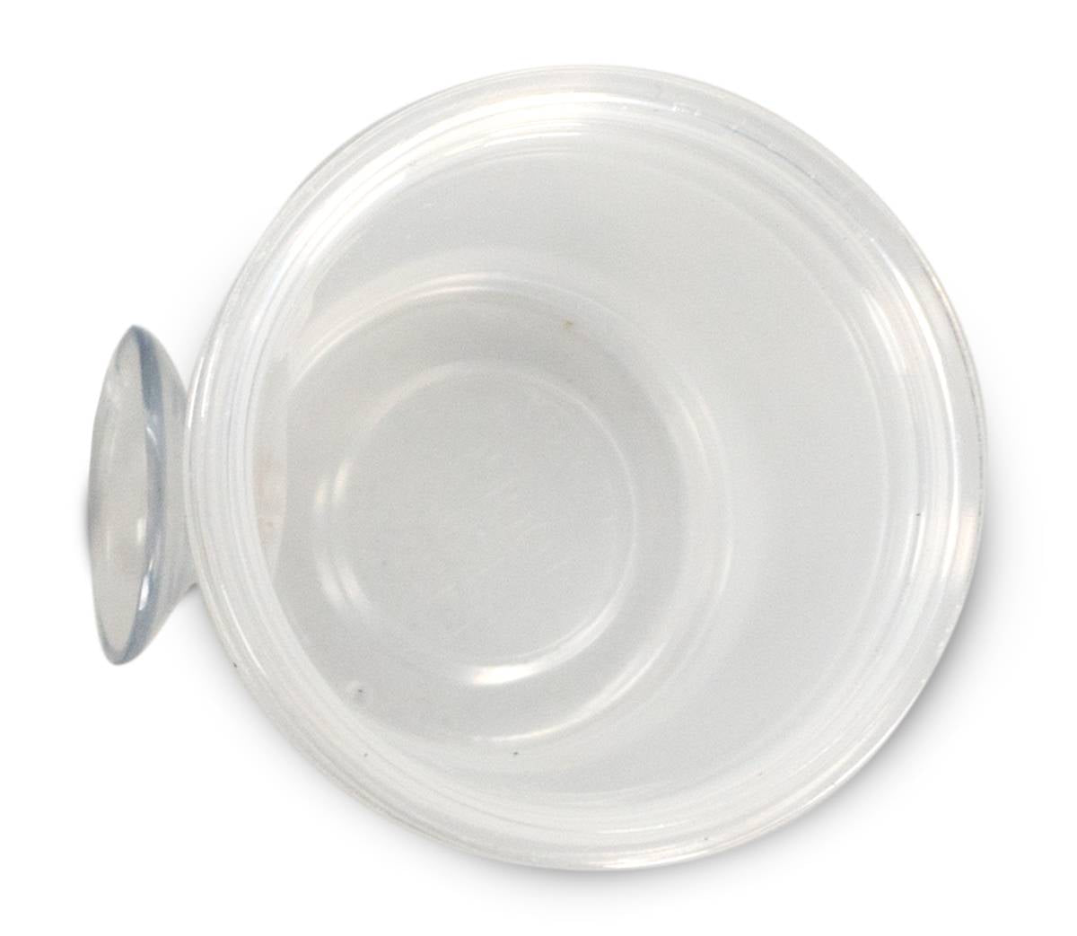 Mounted Suction Feeding Cup for Geckos (1 oz Cup)