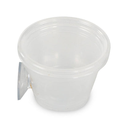 Mounted Suction Feeding Cup for Geckos (1 oz Cup)