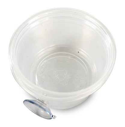 Mounted Suction Feeding Cup for Geckos (2 oz Cup)