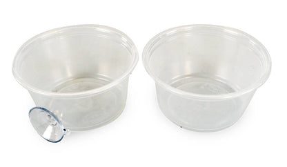 Mounted Suction Feeding Cup for Geckos (2 oz Cup)