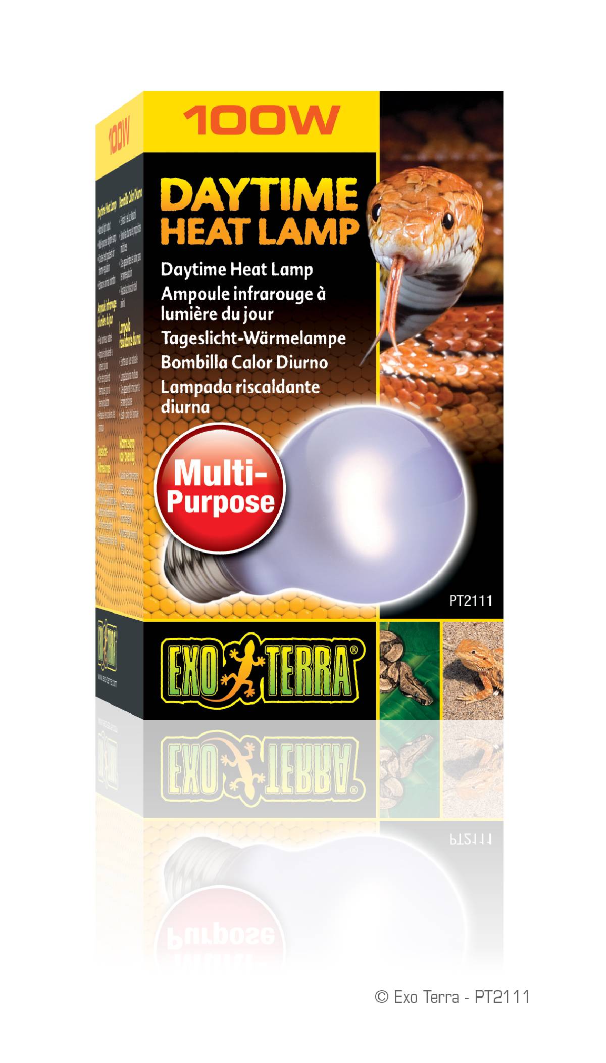 Exo Terra Daytime Heat Lamp A19 (100 Watt)